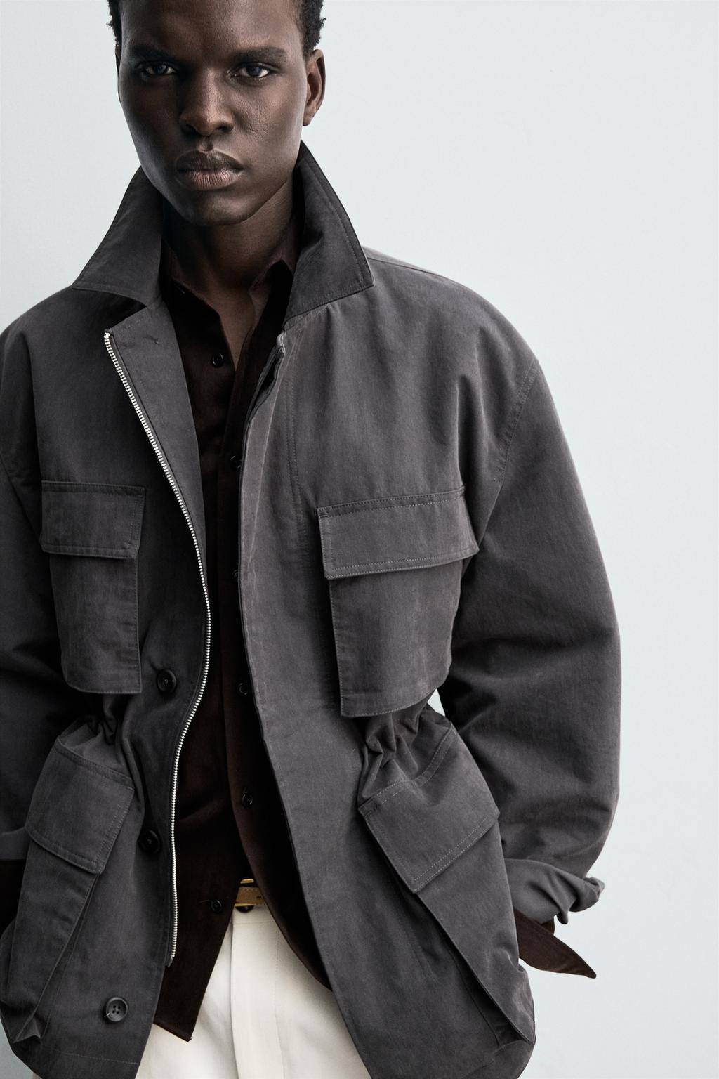 КУРТКА КАРГО ИЗ ВЫСОКОТЕХНОЛОГИЧНОЙ ТКАНИ