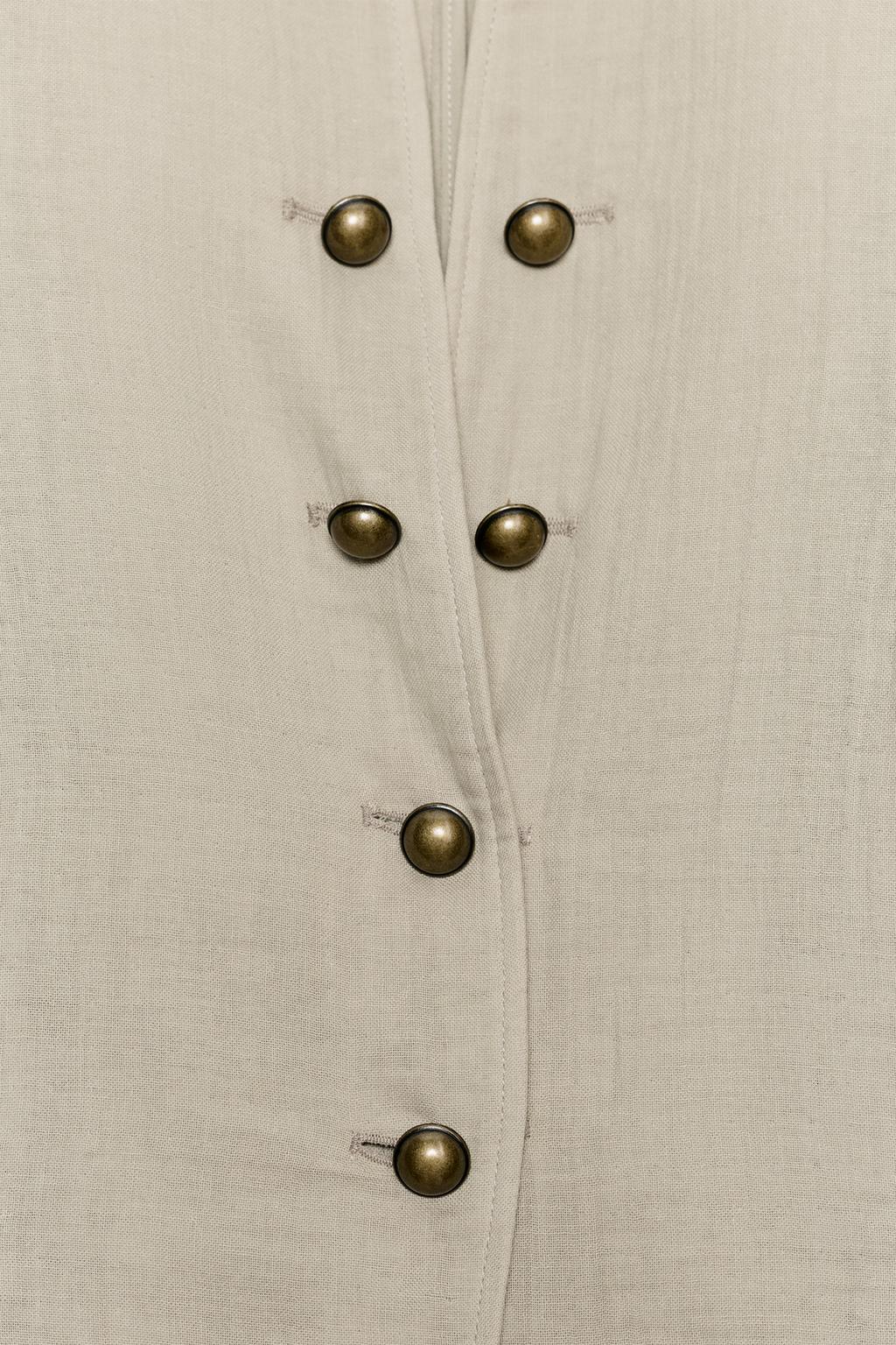 БЛЕЙЗЕР RUSTICA С ПУГОВИЦАМИ