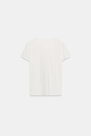 Футболка с надписью и короткими рукавами- Заказать в России