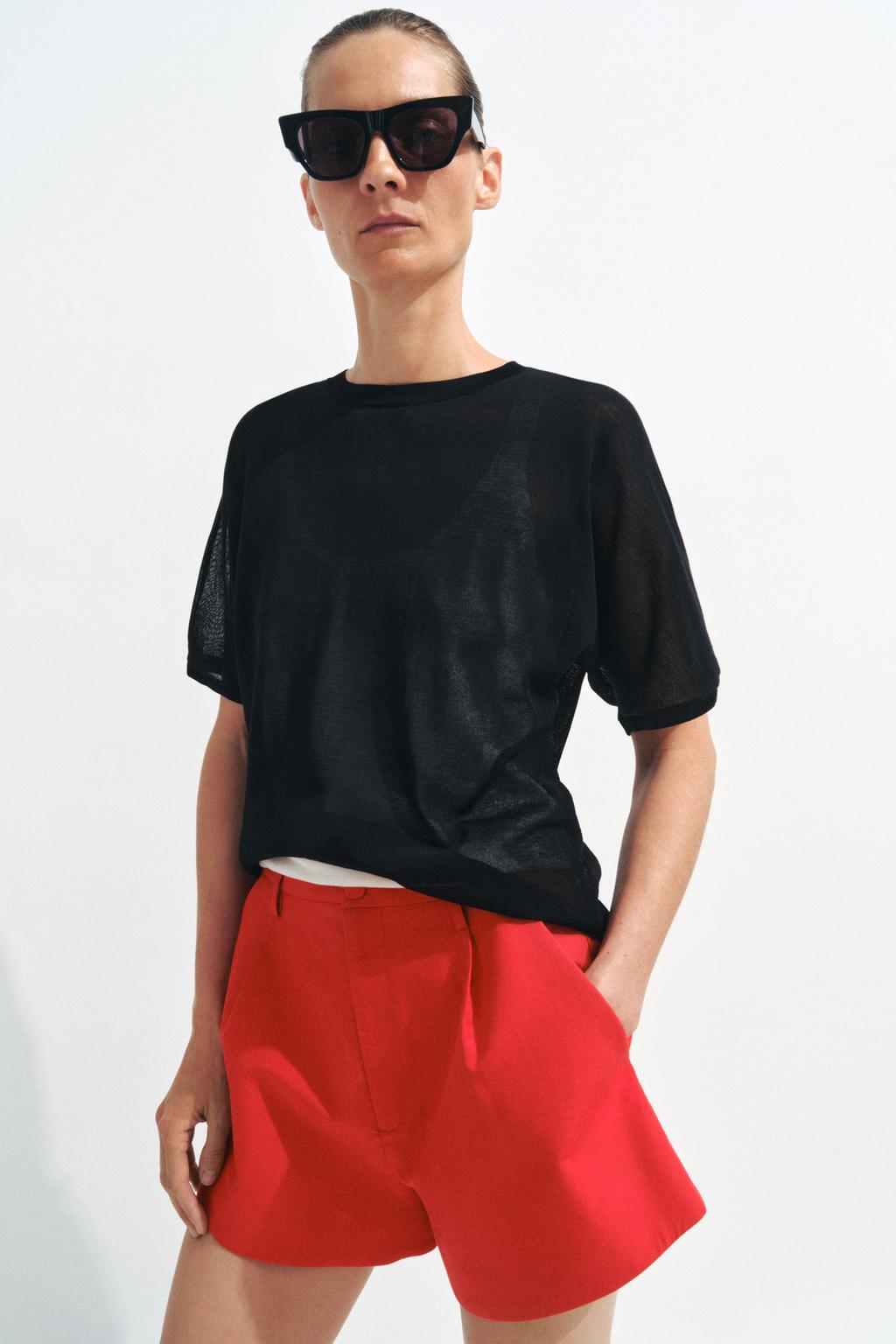 ШОРТЫ С ЗАЩИПАМИ — ZW COLLECTION