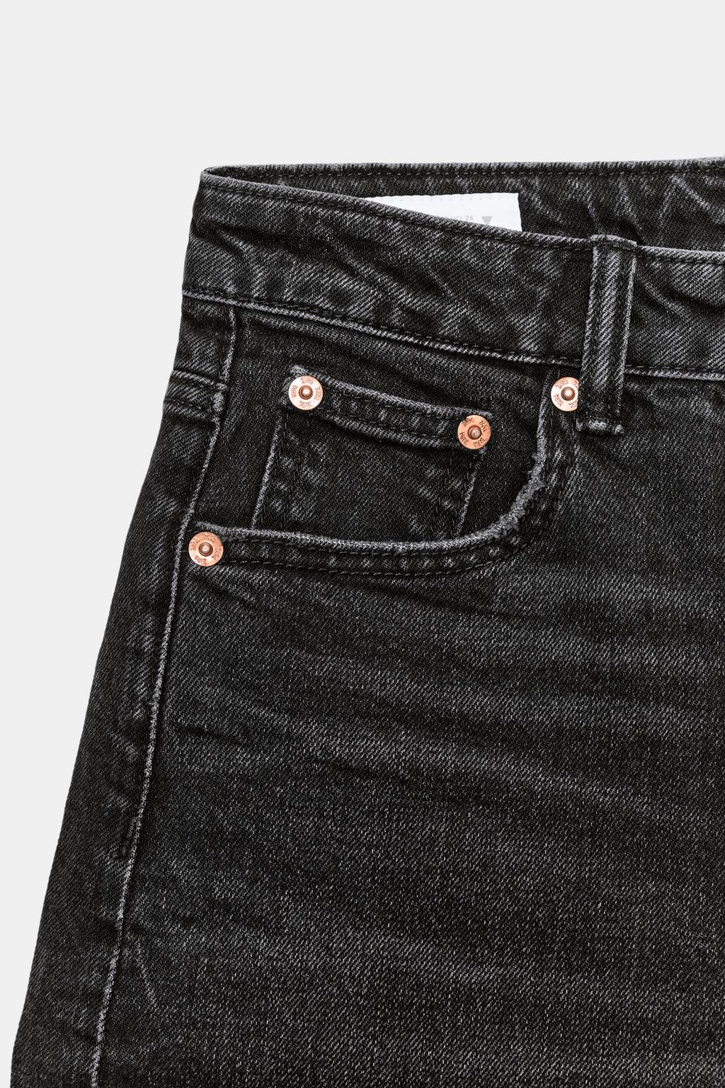 ДЖИНСОВЫЕ ШОРТЫ TRF MOM FIT С ВЫСОКОЙ ПОСАДКОЙ