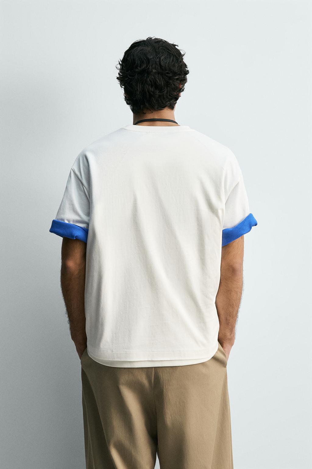 ФУТБОЛКА С ГЕОМЕТРИЧЕСКИМ ПРИНТОМ