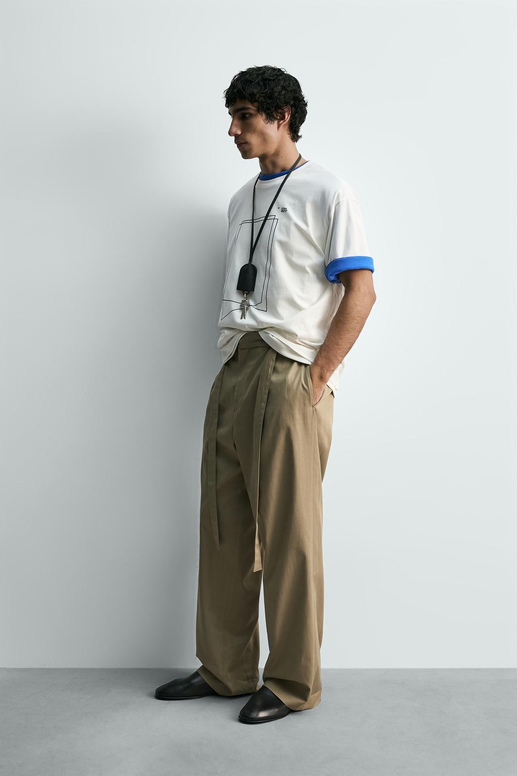 ФУТБОЛКА С ГЕОМЕТРИЧЕСКИМ ПРИНТОМ