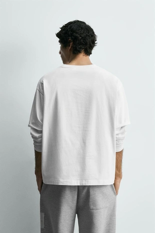 Футболка с геометрическим принтом- Заказать в России