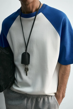 Футболка в стиле колор-блок- Заказать в России