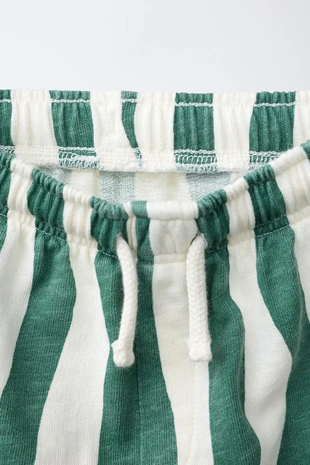 Брюки в волнистую полоску- Заказать в России