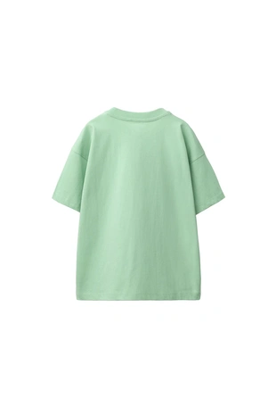 Однотонная футболка- Заказать в России