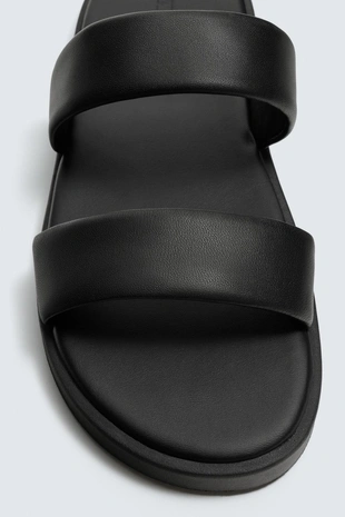 Кожаные сандалии с ремешками- Заказать в России