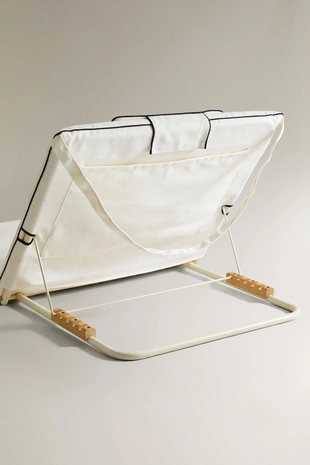 Большой складной шезлонг для пляжа на земле- Заказать в России