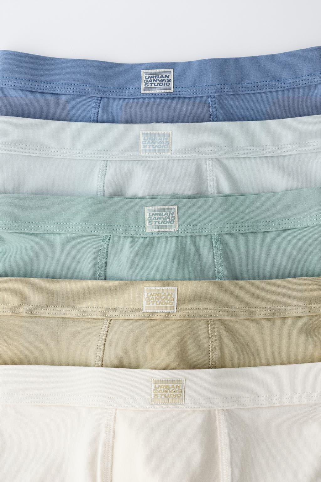 6-14 ЛЕТ/НАБОР ИЗ ПЯТИ ТРУСОВ-БОКСЕРОВ С ЛОГОТИПОМ