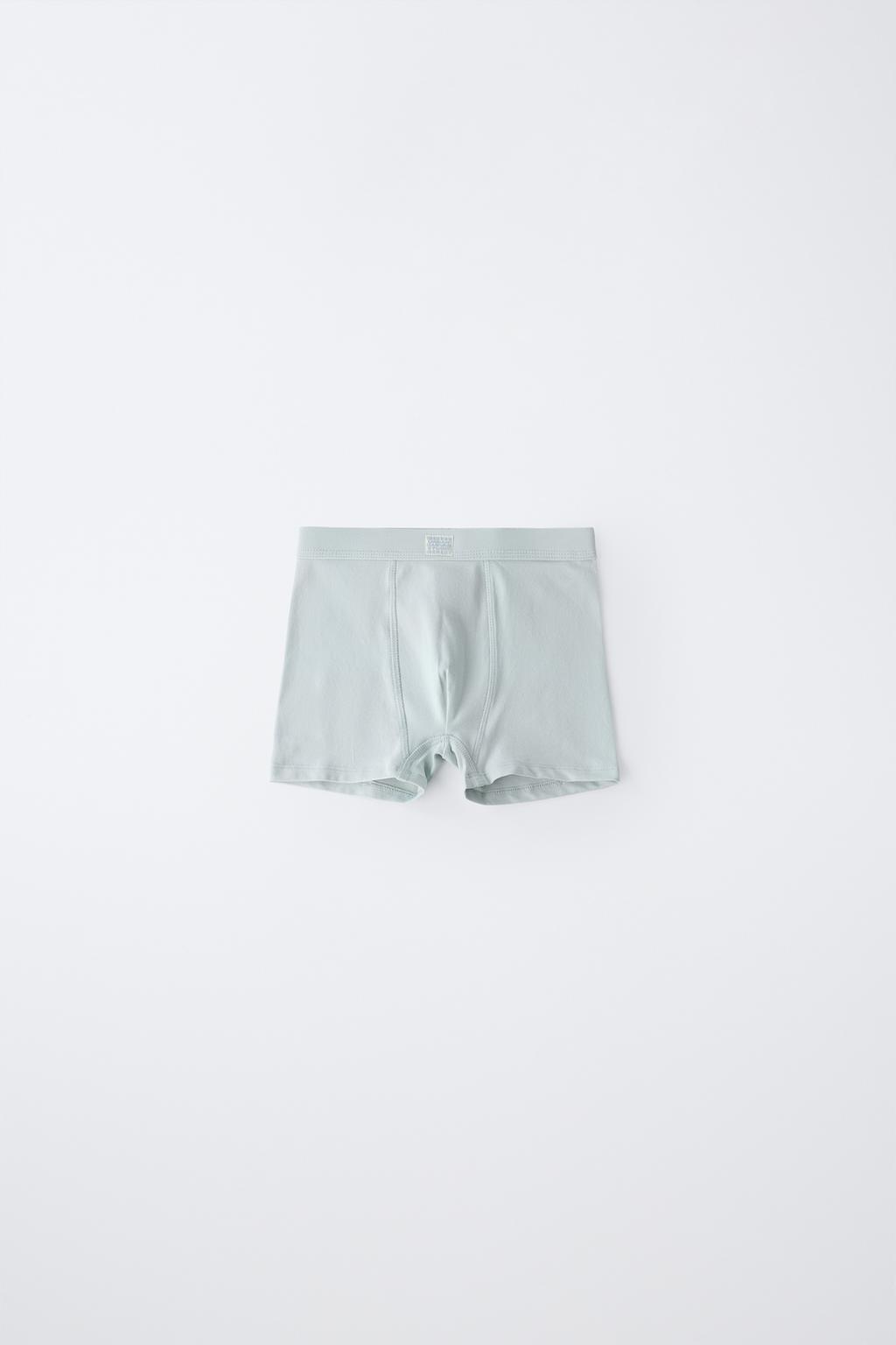 6-14 ЛЕТ/НАБОР ИЗ ПЯТИ ТРУСОВ-БОКСЕРОВ С ЛОГОТИПОМ