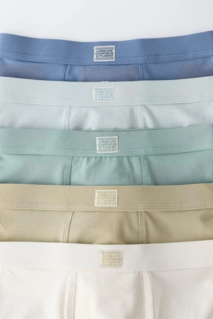 6-14 лет/набор из пяти трусов-боксеров с логотипом- Заказать в России