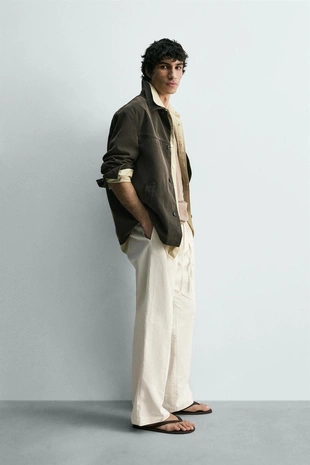 Куртка Boxy Fit с эффектом потертости- Заказать в России