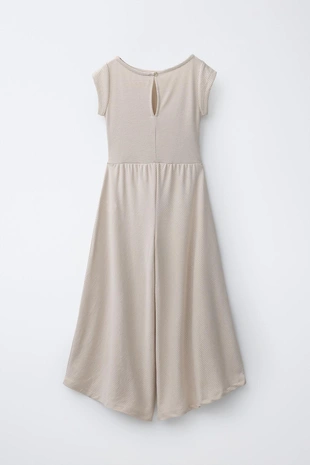 Длинный комбинезон в полоску