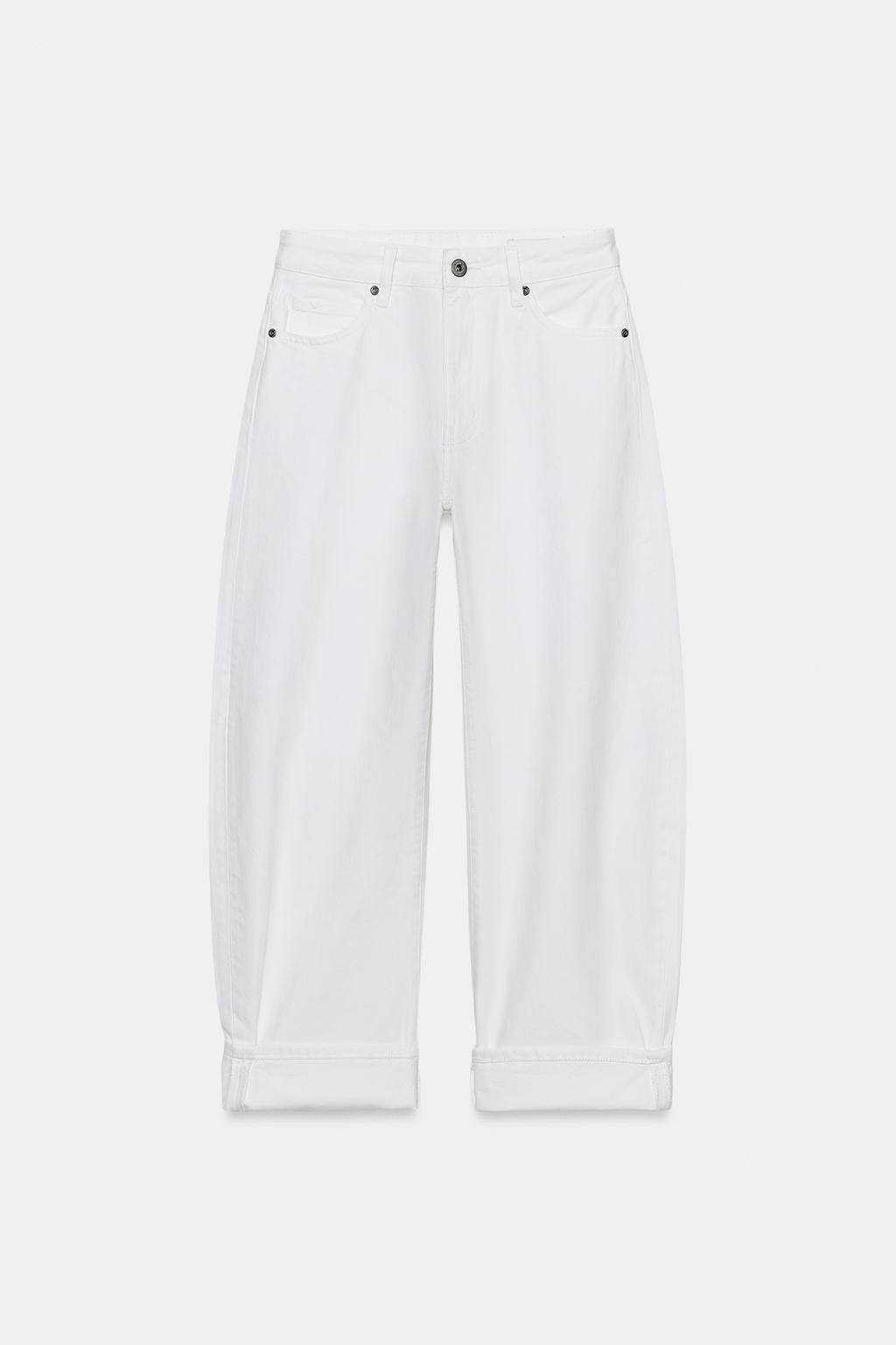 ДЖИНСЫ BALLOON СО СРЕДНЕЙ ПОСАДКОЙ — ZW COLLECTION