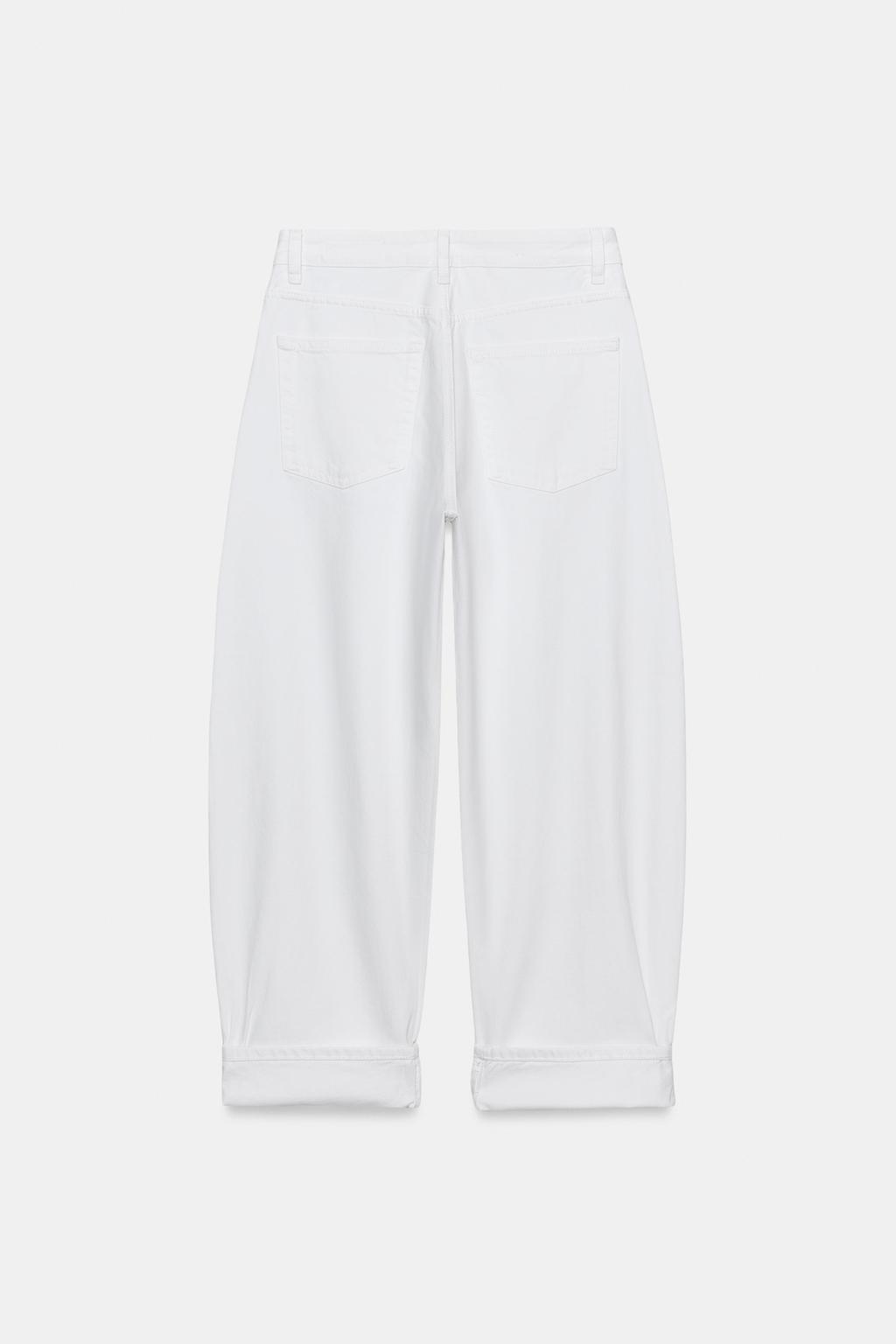 ДЖИНСЫ BALLOON СО СРЕДНЕЙ ПОСАДКОЙ — ZW COLLECTION