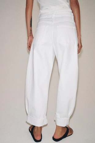 White | 6027/040/250 - Zara Джинсы BALLOON со средней посадкой — ZW COLLECTION