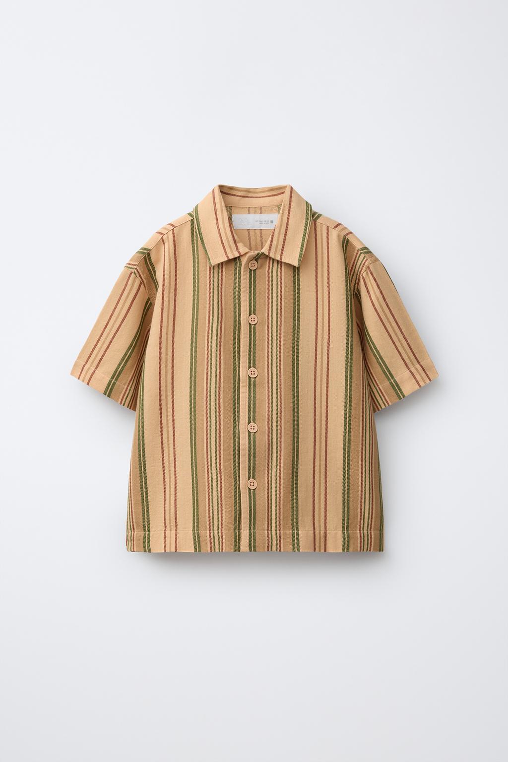 РУБАШКА РУСТИК В ПОЛОСКУ