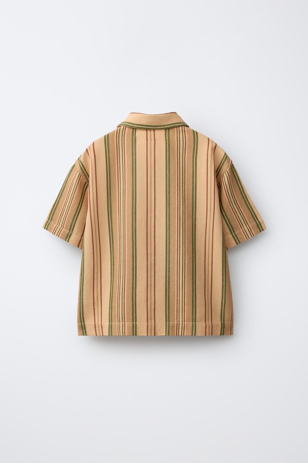 РУБАШКА РУСТИК В ПОЛОСКУ