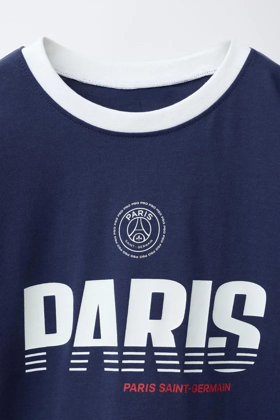 ПИЖАМА 6-14 ЛЕТ С ПРИНТОМ PSG ®