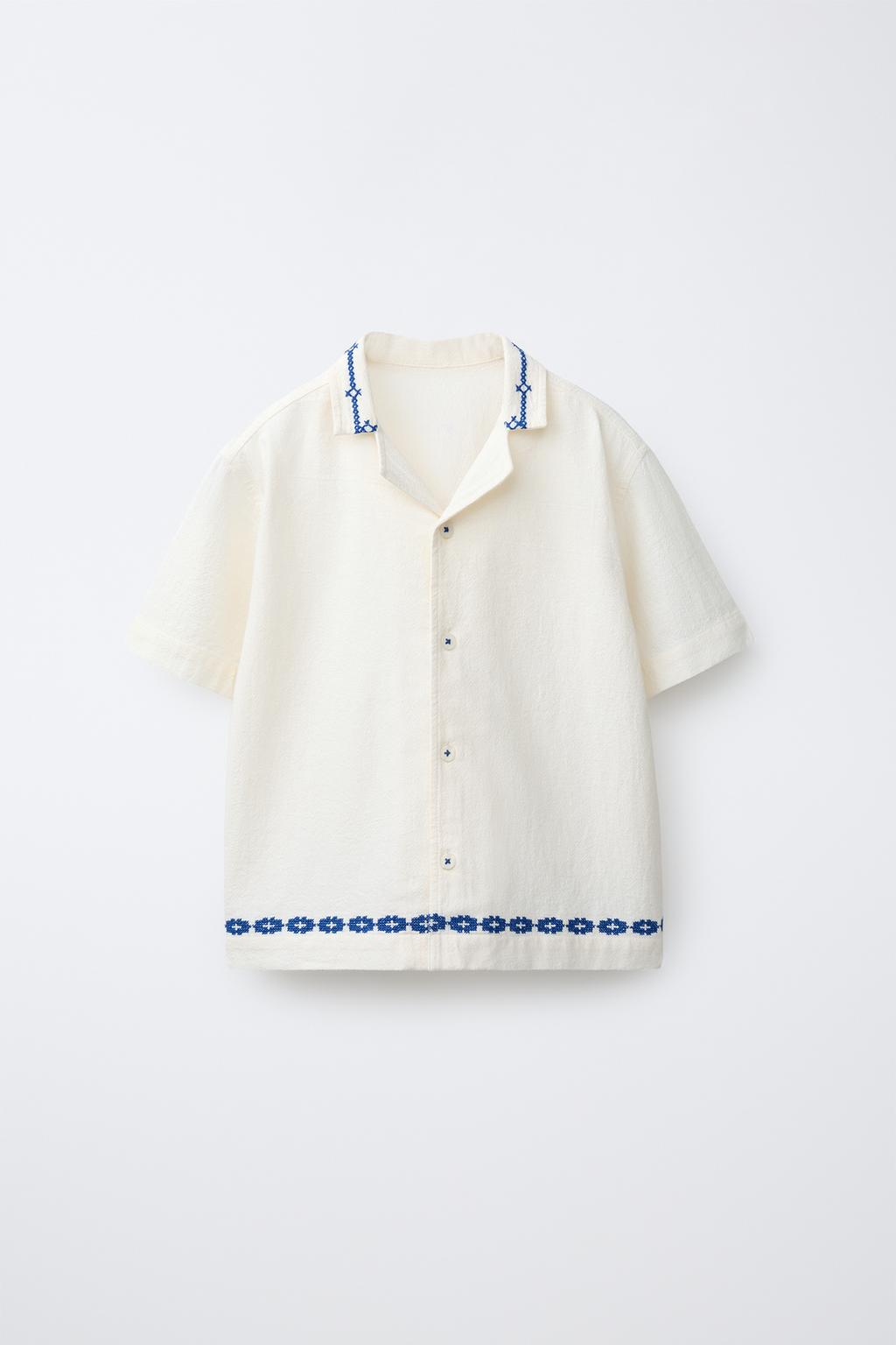 4-10 ЛЕТ/ПИЖАМА С ВЫШИВКОЙ