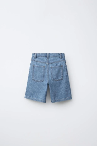 Джинсовые шорты с вышивкой- Заказать в России