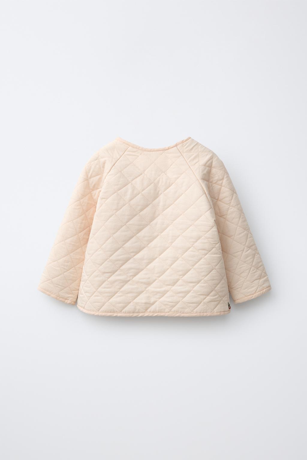 СТЕГАНАЯ КУРТКА С ВЫШИВКОЙ