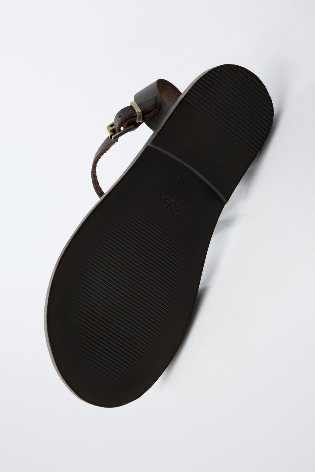 КОЖАНЫЕ САНДАЛИИ С РЕМЕШКАМИ