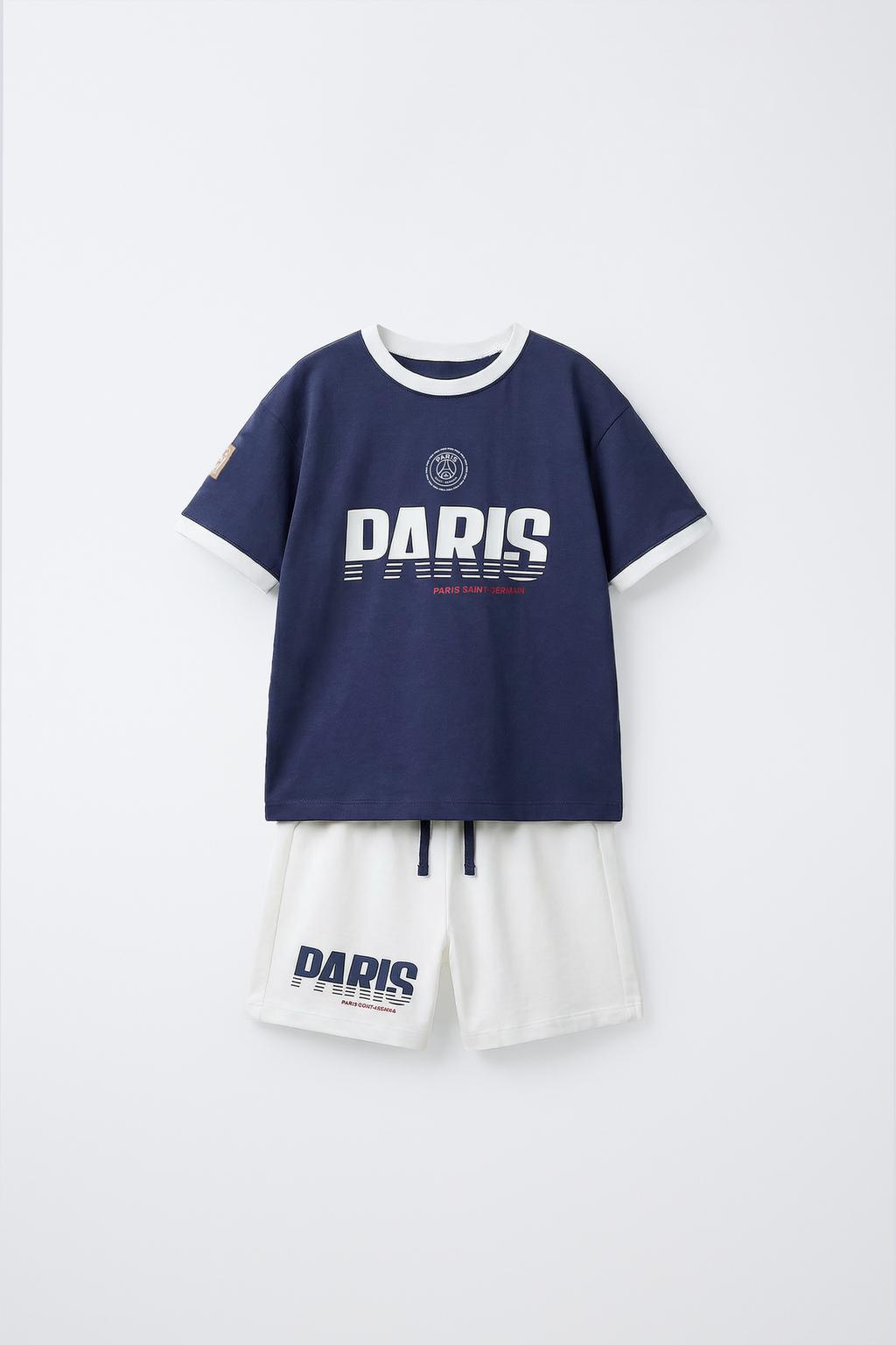 1,5-6 ЛЕТ/ПИЖАМА С ПРИНТОМ PSG ®