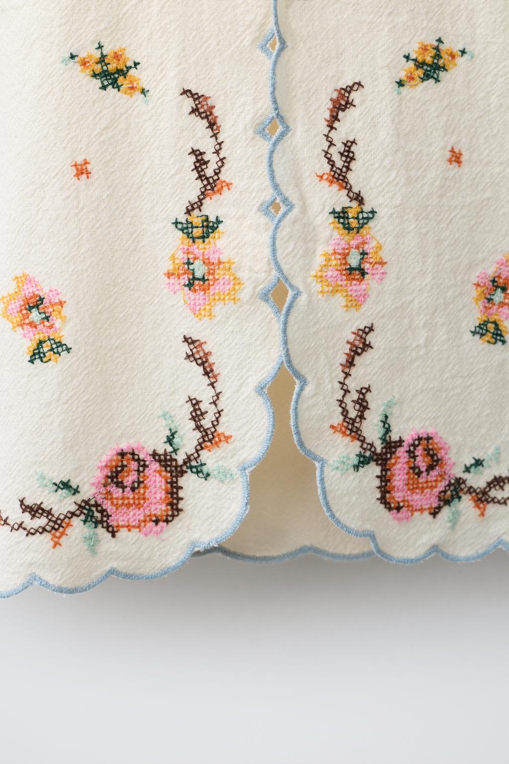 БЛУЗА С ВЫШИВКОЙ