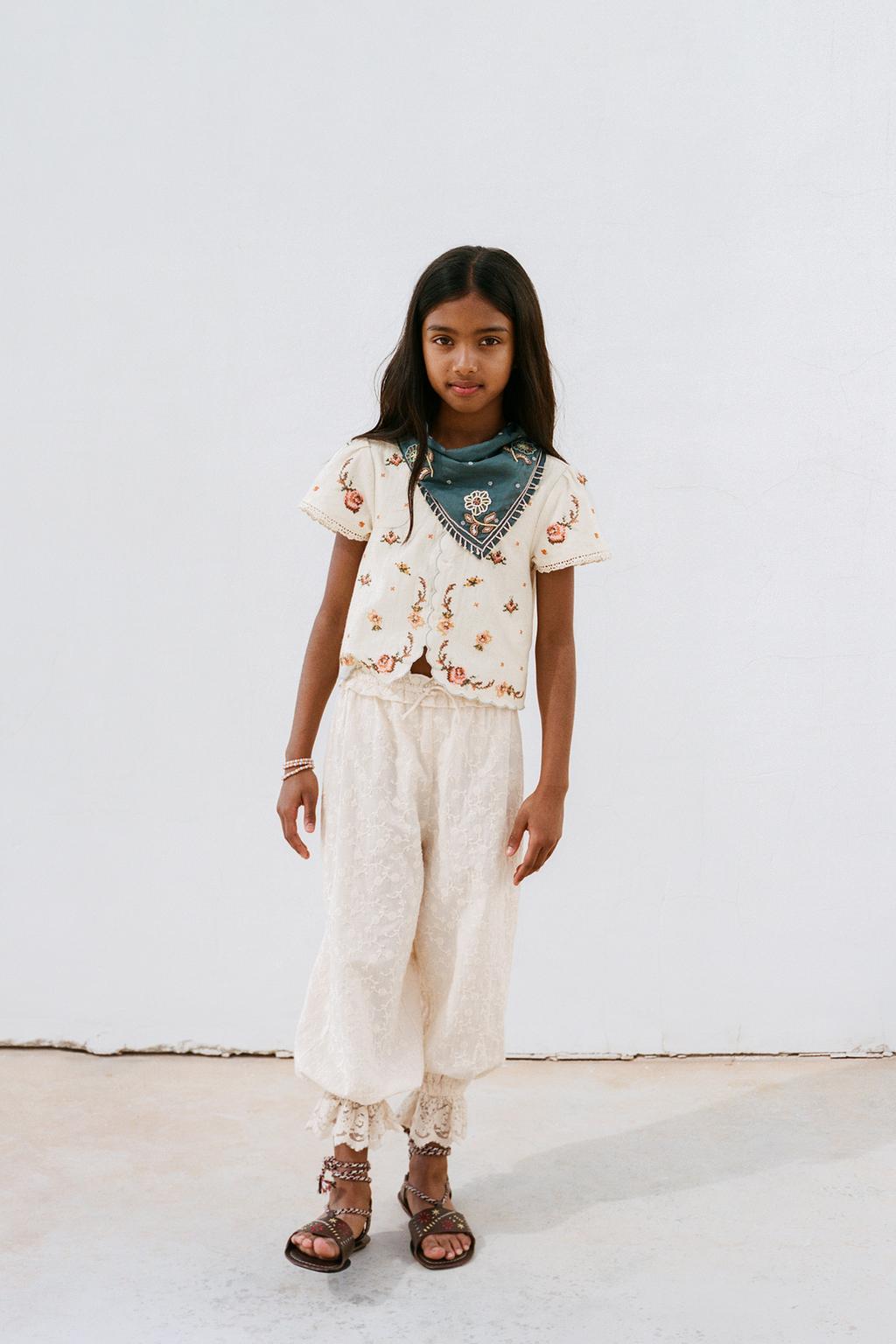 БЛУЗА С ВЫШИВКОЙ