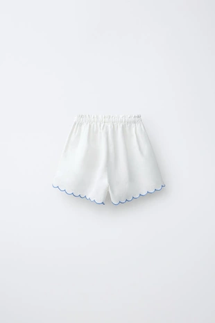 4-10 лет/пижама с вышивкой из хлопка и льна- Заказать в России