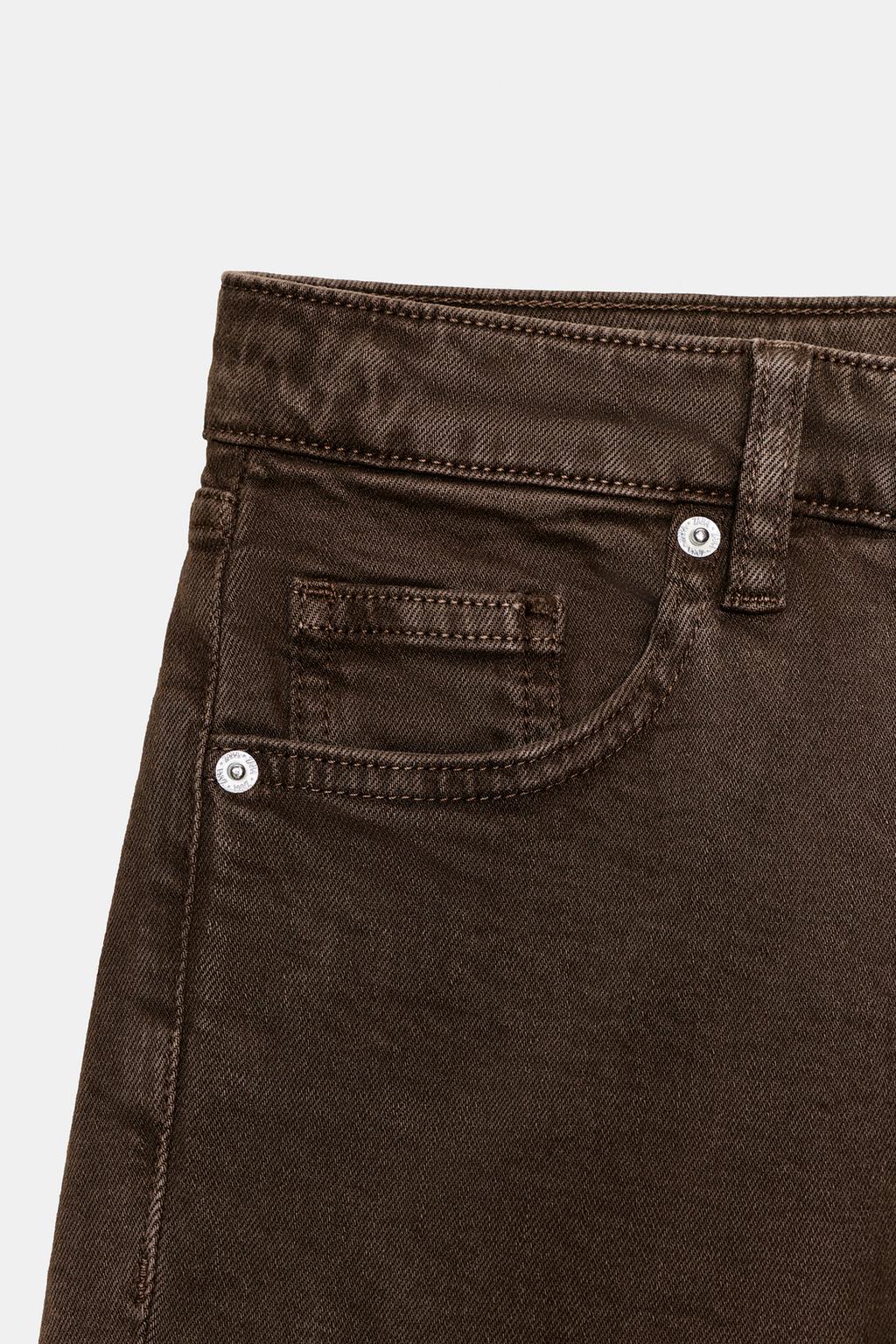 ДЖИНСЫ TRF CROPPED FLARE С ВЫСОКОЙ ПОСАДКОЙ