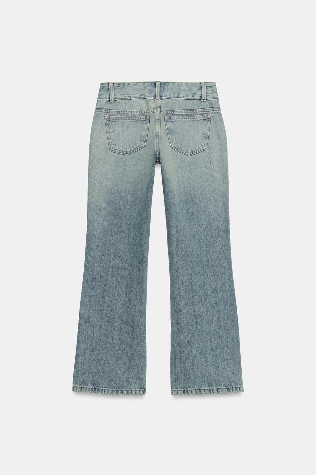 ДЖИНСЫ TRF С НИЗКОЙ ПОСАДКОЙ И КАРМАНАМИ