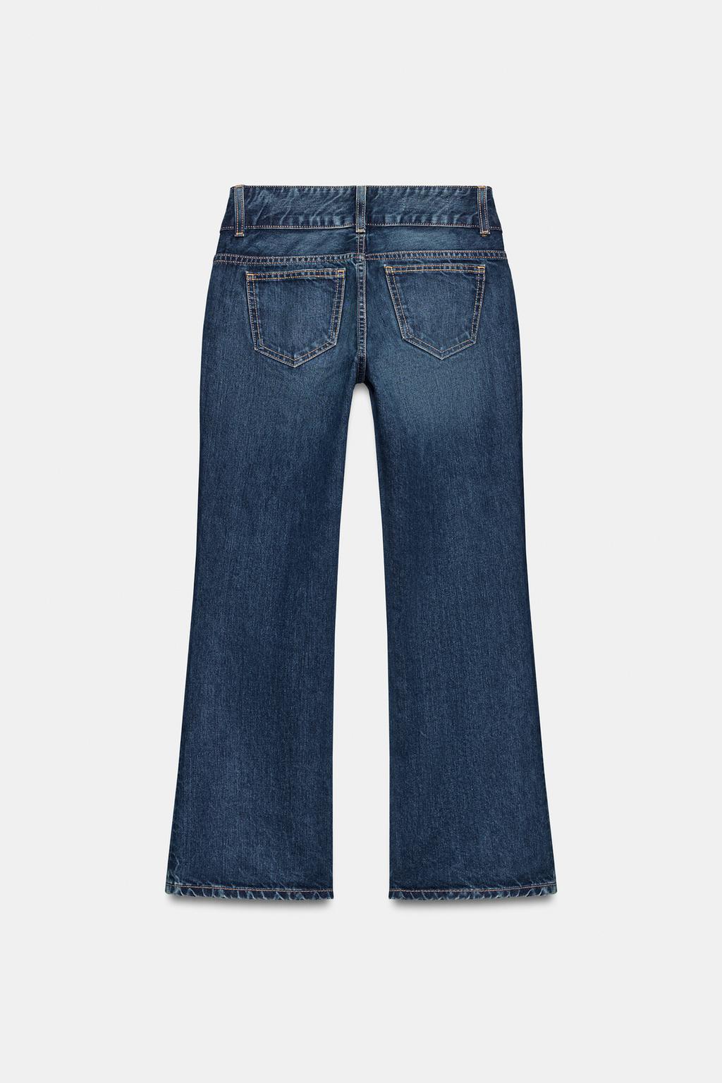 ДЖИНСЫ TRF С НИЗКОЙ ПОСАДКОЙ И КАРМАНАМИ