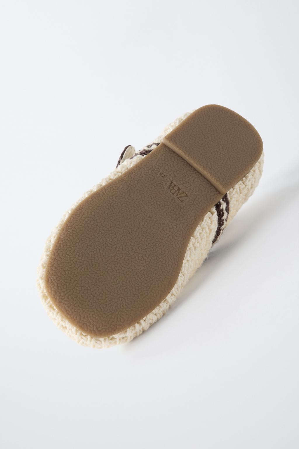 БАЛЕТКИ ВЯЗАНЫЕ КРЮЧКОМ