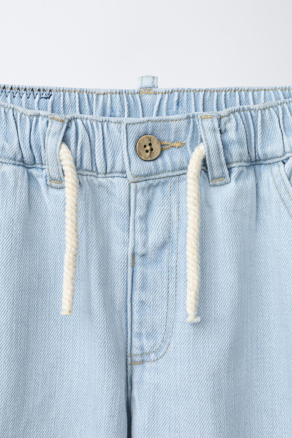 ДЖИНСЫ WIDE LEG С ВЫШИВКОЙ