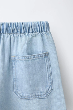 Джинсы Wide Leg со стразами- Заказать в России