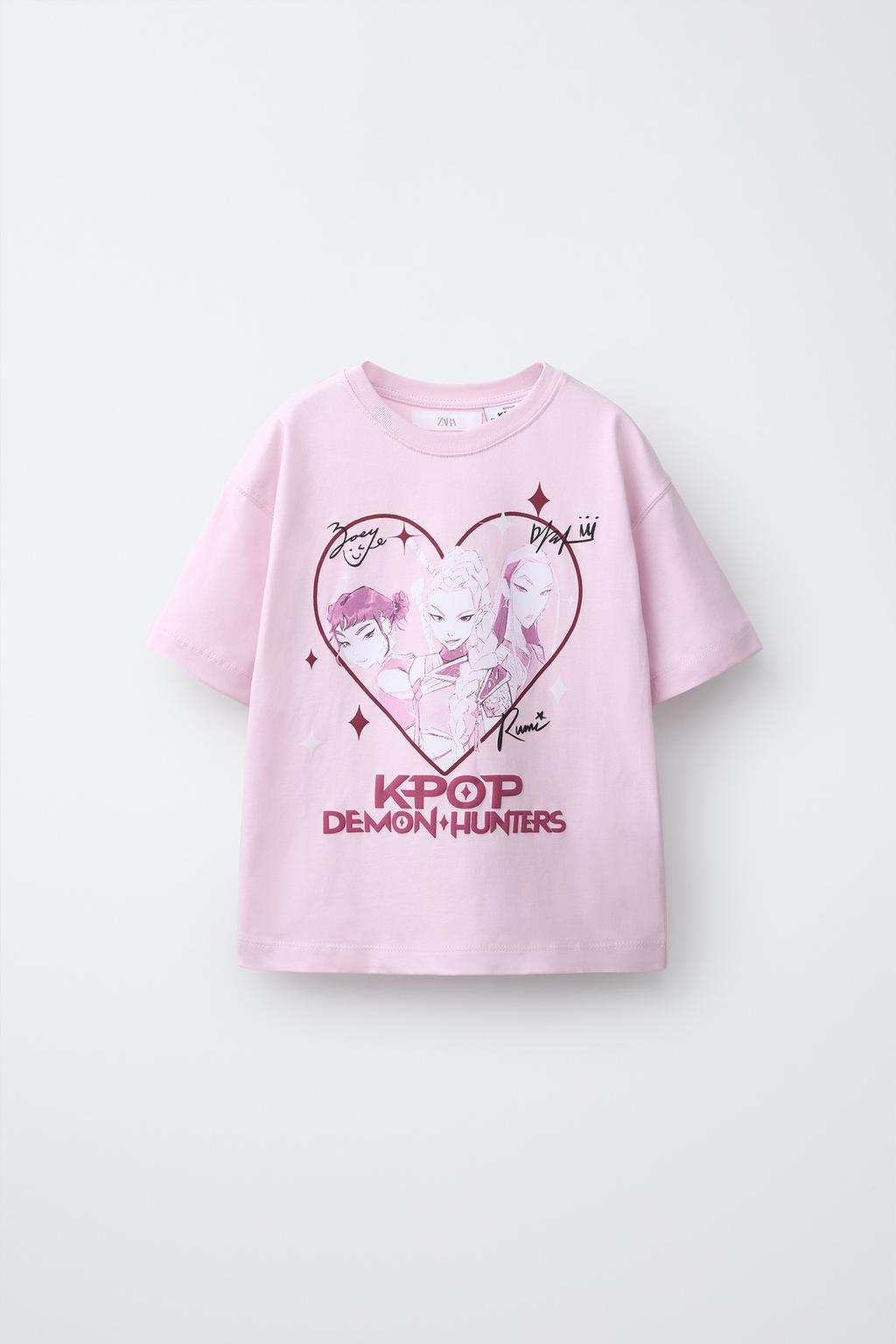 ФУТБОЛКА С ПРИНТОМ KPOP DEMON HUNTERS™ NETFLIX ©