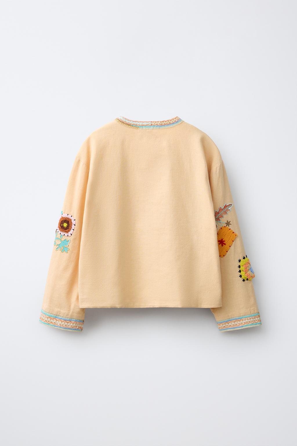 КУРТКА-РУБАШКА С ВЫШИВКОЙ