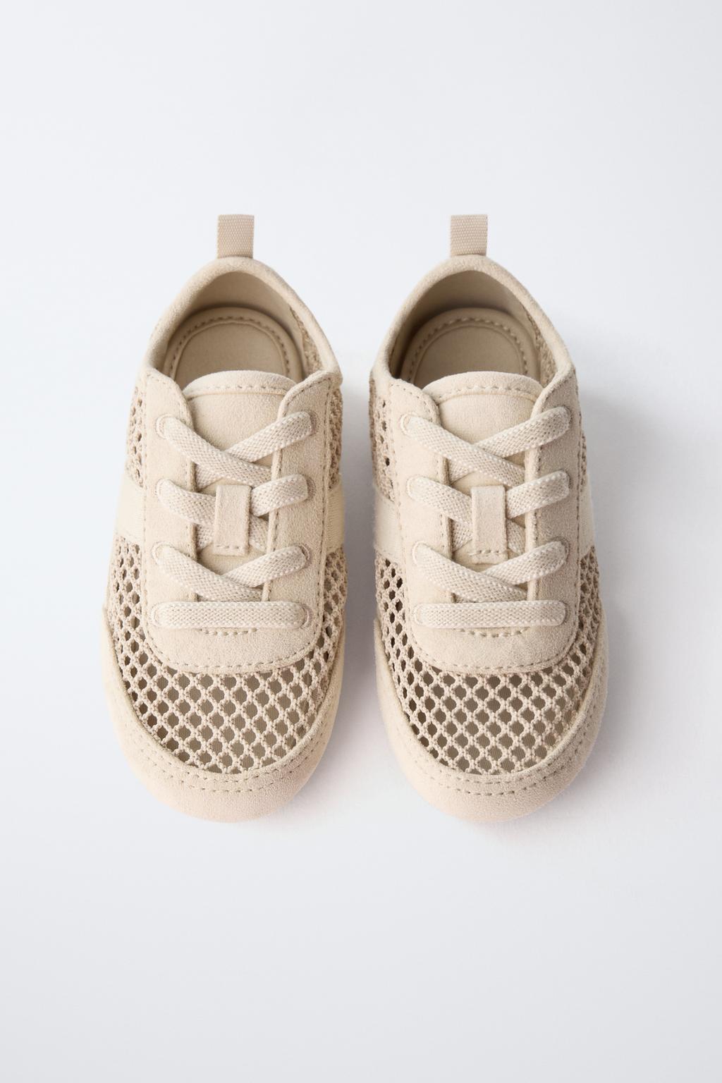 КРОССОВКИ С СЕТЧАТЫМИ ДЕТАЛЯМИ