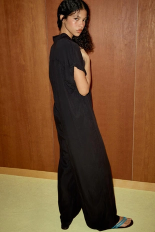 Комбинезон с короткими рукавами