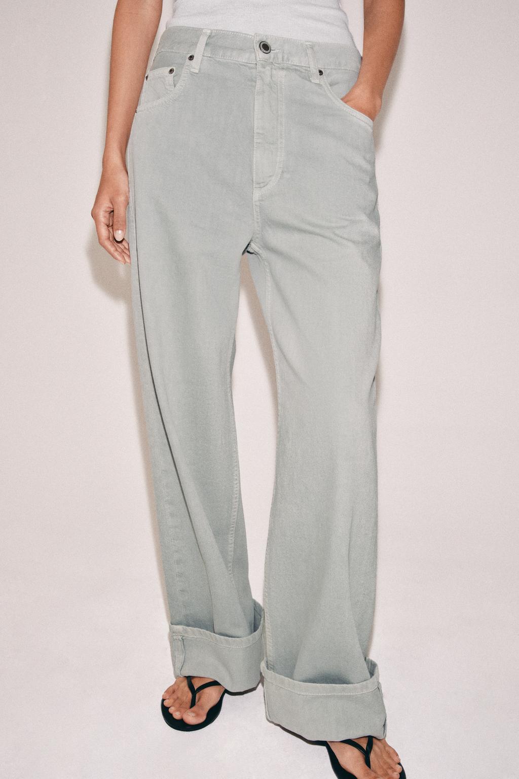 ДЖИНСЫ BAGGY СО СРЕДНЕЙ ПОСАДКОЙ — ZW COLLECTION