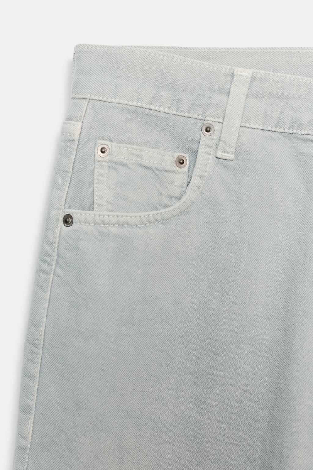 ДЖИНСЫ BAGGY СО СРЕДНЕЙ ПОСАДКОЙ — ZW COLLECTION