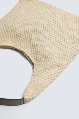 Сумка-шопер из ткани- Заказать в России