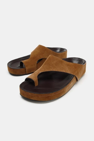 Сандалии из замши - Limited Edition- Заказать в России