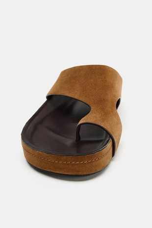 Сандалии из замши - Limited Edition- Заказать в России