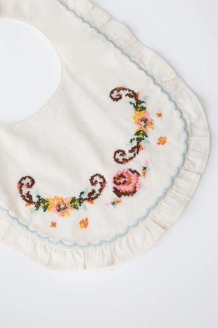 Нагрудник с вышивкой- Заказать в России