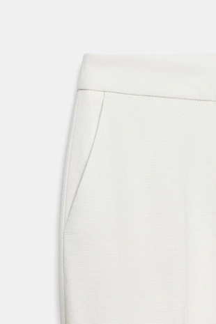 Прямые брюки с низкой посадкой- Заказать в России