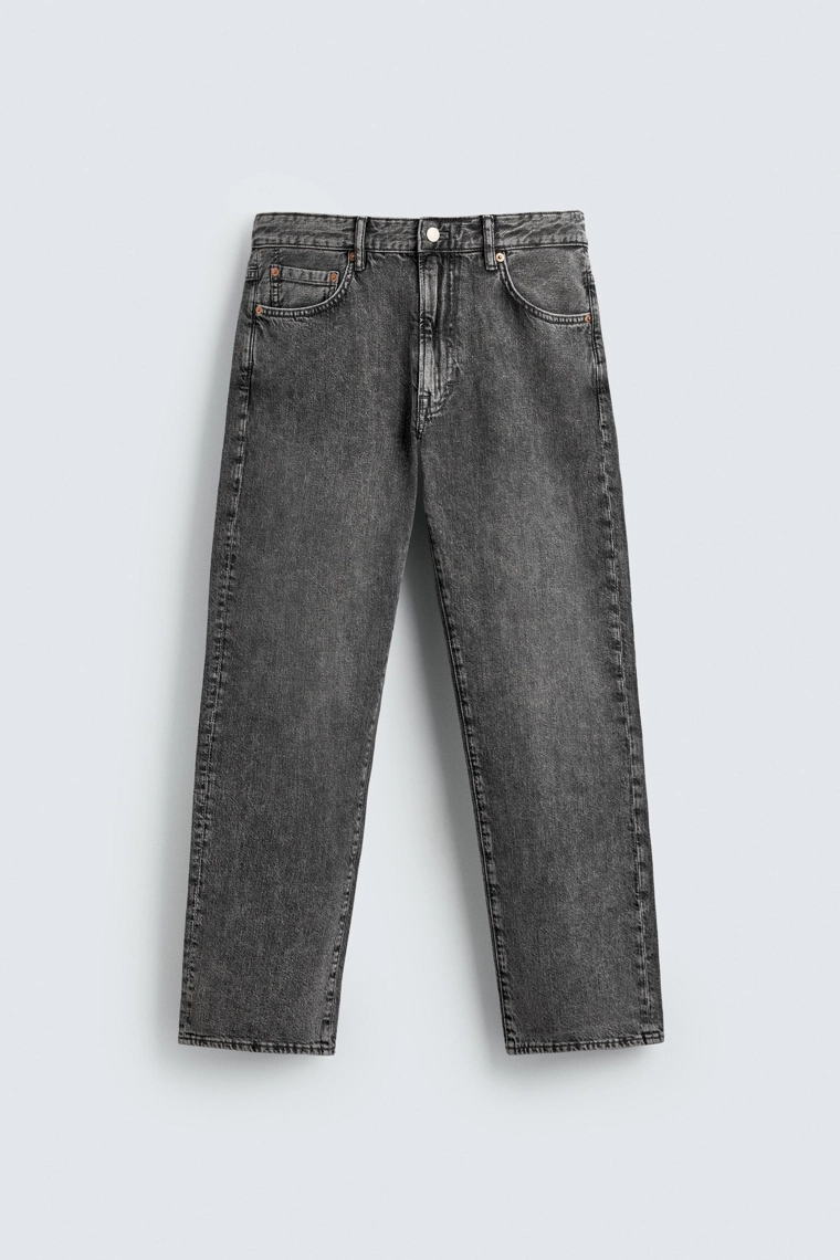 Джинсы легкого строгого кроя